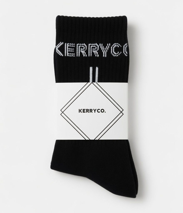 KERRYCO Performance Stripe Crew Socks Black White | Unisex Streetwear Socks KERRYCO Performance Stripe Crew Socks black white premium unisex athletic streetwear socks