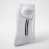 KERRYCO Performance Stripe Crew Socks black white premium unisex athletic streetwear socks