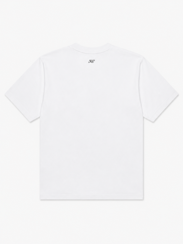 KERRYCO. London Signature Oversized Tee – White | Premium Minimalist Streetwear T-Shirt