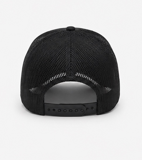 KERRYCO Urban Mesh Trucker Cap Black Edition | Premium Streetwear Hat KERRYCO Urban Mesh Trucker Cap Black Edition premium unisex streetwear hat