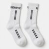 e1064ddc-9adc-4934-8bb4-de6aa5af8f28 White Performance Stripe Crew Socks